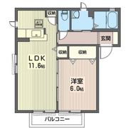 シャルマン・ミューAの間取り画像