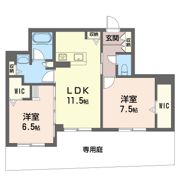 ソレイユヴィラの間取り画像