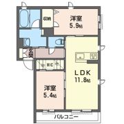 スミッコミナミの間取り画像