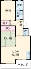 ハイツ吹上の間取り画像