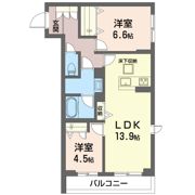 シャインバードの間取り画像