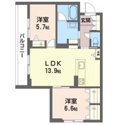 シャインバードの間取り画像
