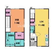 JESUS SQUARE 常盤台 A棟の間取り画像