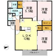 ロイヤルコート小柳 Bの間取り画像