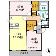 グランパティオ Bの間取り画像
