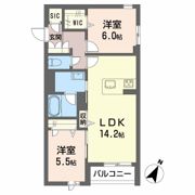 ARTIS CОURTの間取り画像