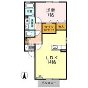 ファミール2の間取り画像