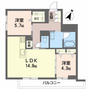 ARTIS CОURTの間取り画像