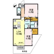 シャルムコートの間取り画像