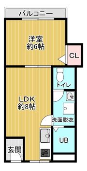 SUZURAN DANCHIⅡの間取り画像