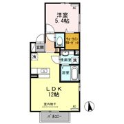 エレガンス神宮の間取り画像