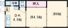 初山アパートの間取り画像