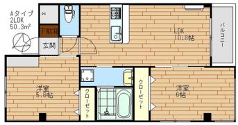 リリィの間取り画像