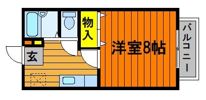 コーポ神正 A棟の間取り画像