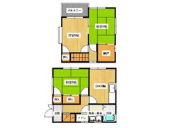 土橋貸住宅の間取り画像