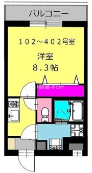 b'CASA港町の間取り画像
