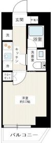 SQUARE CITY TSURUMI RIVERSIDEの間取り画像