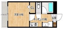 KATSURAGI Ville A棟の間取り画像