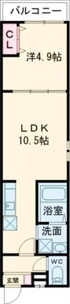 フジパレス新伊丹駅東ウエストの間取り画像
