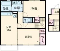 シーザリオAの間取り画像