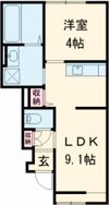 サチクル石塚の間取り画像