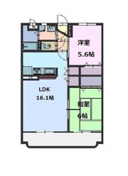 たんぽぽ Cの間取り画像