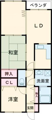 アインツ曽根の間取り画像