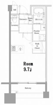 エンクレスト呉服町の間取り画像
