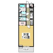 belle ville Hiranaka(ヴェル ヴィル ヒラナカ)の間取り画像