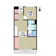 リバーサイド秀和の間取り画像