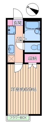カスカーダ．の間取り画像