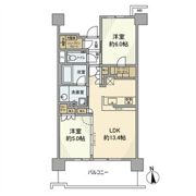 プラウドシティ国立の間取り画像