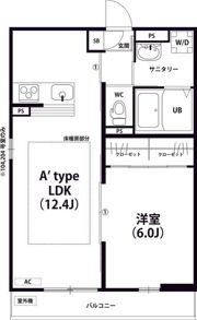 リブリ・コートアムールhokimaの間取り画像