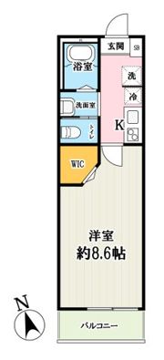 MONO Asturの間取り画像