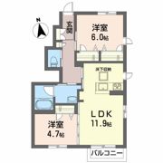 グレディシアBの間取り画像