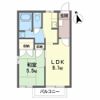 ディアス北田 Aの間取り画像