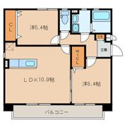 ベーチェルの間取り画像