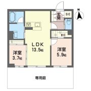 ラナフラットの間取り画像