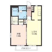 フレグランス吉川の間取り画像