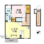 ベル コリーヌ Bの間取り画像
