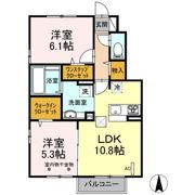 リーフガーデン WESTの間取り画像
