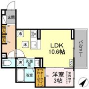 D Paina Namamugi Ⅲの間取り画像