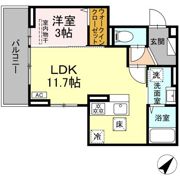 D Paina Namamugi Ⅲの間取り画像