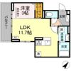 D Paina Namamugi Ⅲの間取り画像