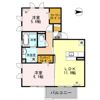 アクシス善の間取り画像