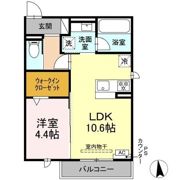 セレスティア鏡島南の間取り画像