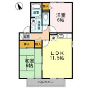ファミリア21 Bの間取り画像