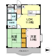 エスポワールの間取り画像