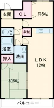 ブルーム三ヶ森の間取り画像