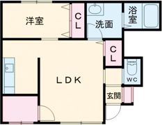 ペオーニアの間取り画像
